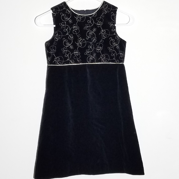Vintage Therese Children's Collection Velvet Dress - Picture 1 of 5